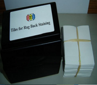 AATCC Tiles for Rug Back Staining 纯乙烯地板