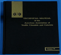 AATCC Technical Manual 2012 英文版标准技术手册