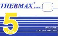 英国THERMAX 5格感温贴纸|温度纸